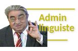 Admin linguiste Admin linguiste